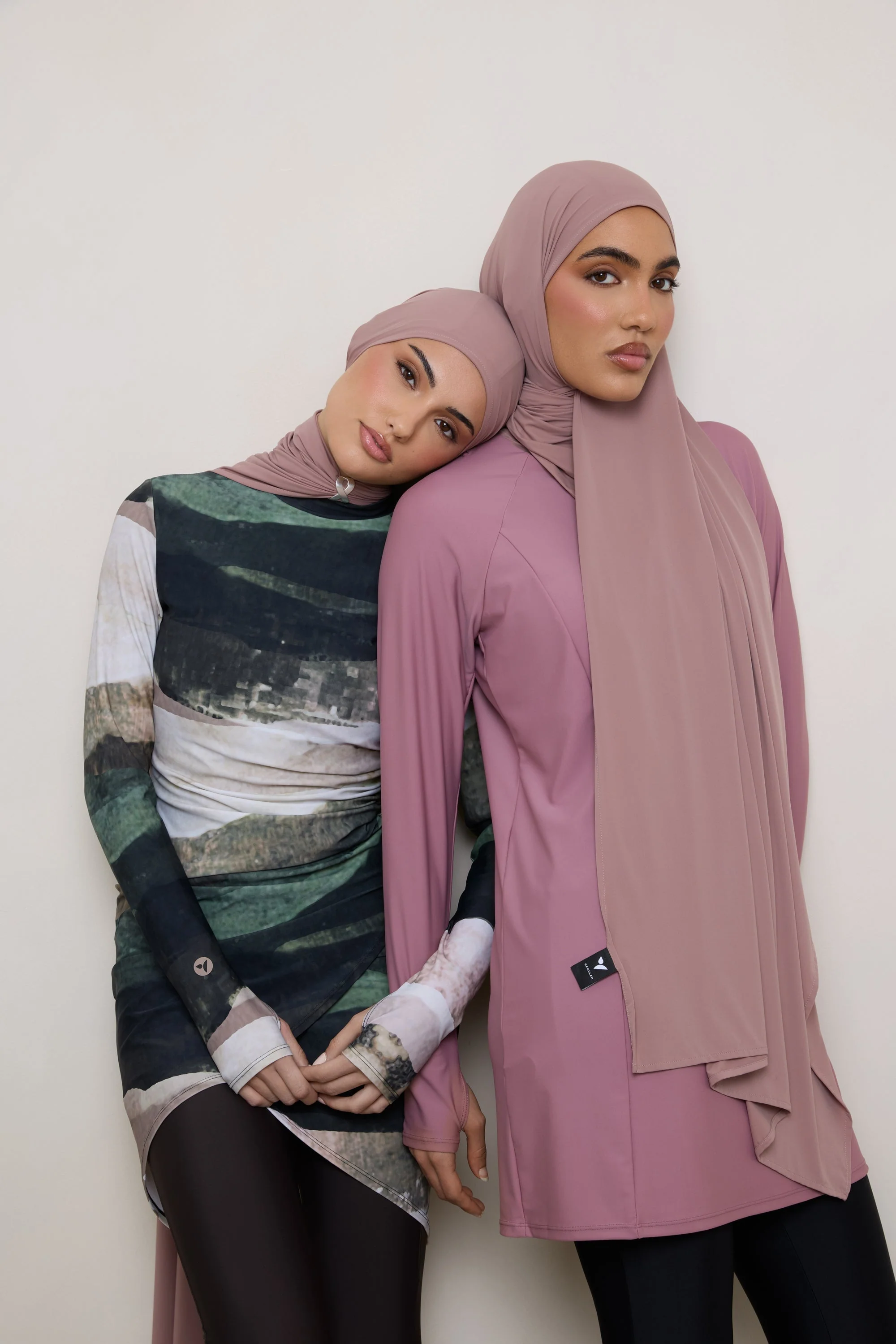 Swim Hijab & Cap Set - Dusky Reef - Image 4