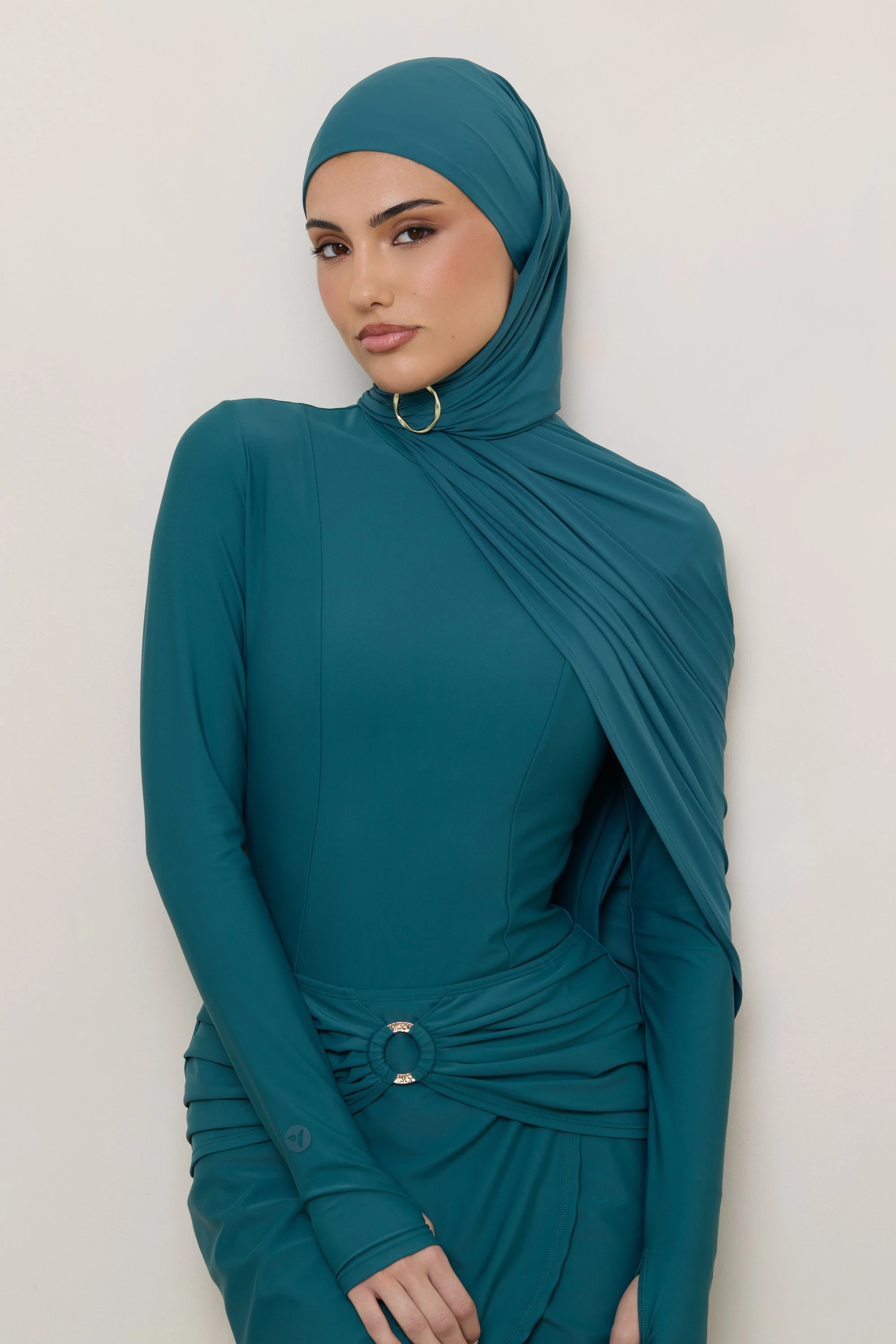 Swim Hijab & Cap Set - Mediterranea - Image 2