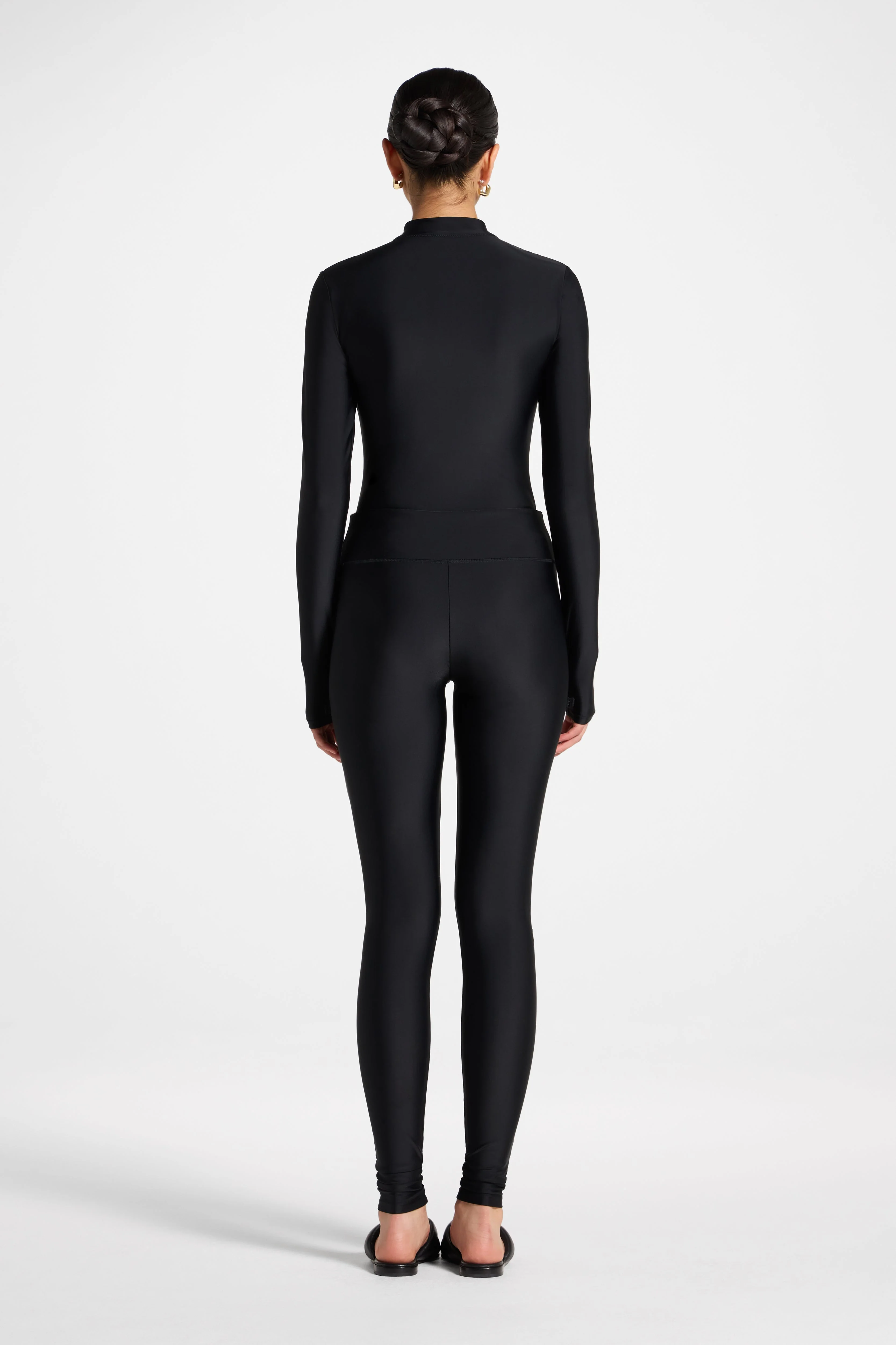 Swim Leggings - Black - Image 6