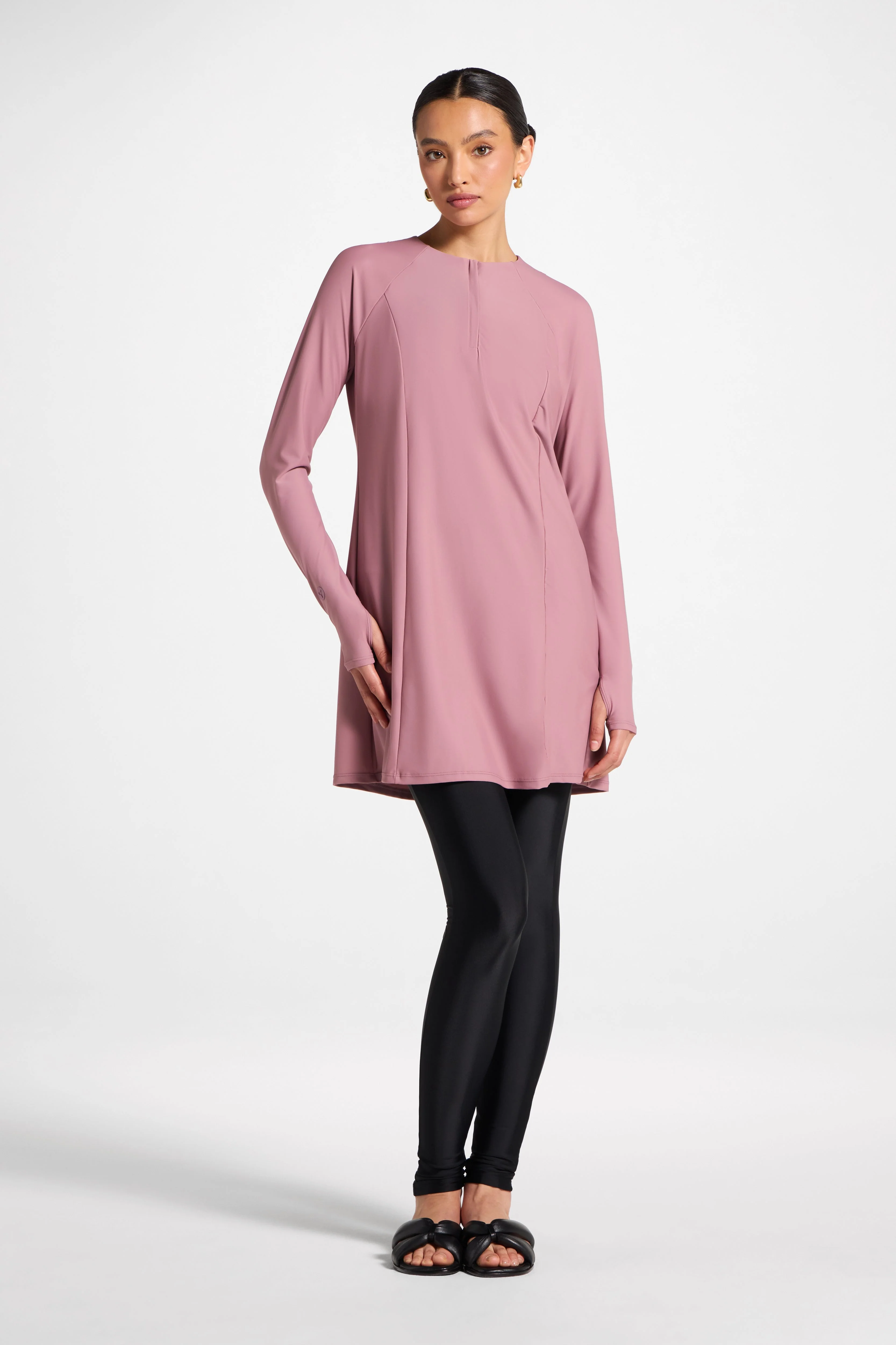 Swim Tunic - Wistful Mauve - Image 2