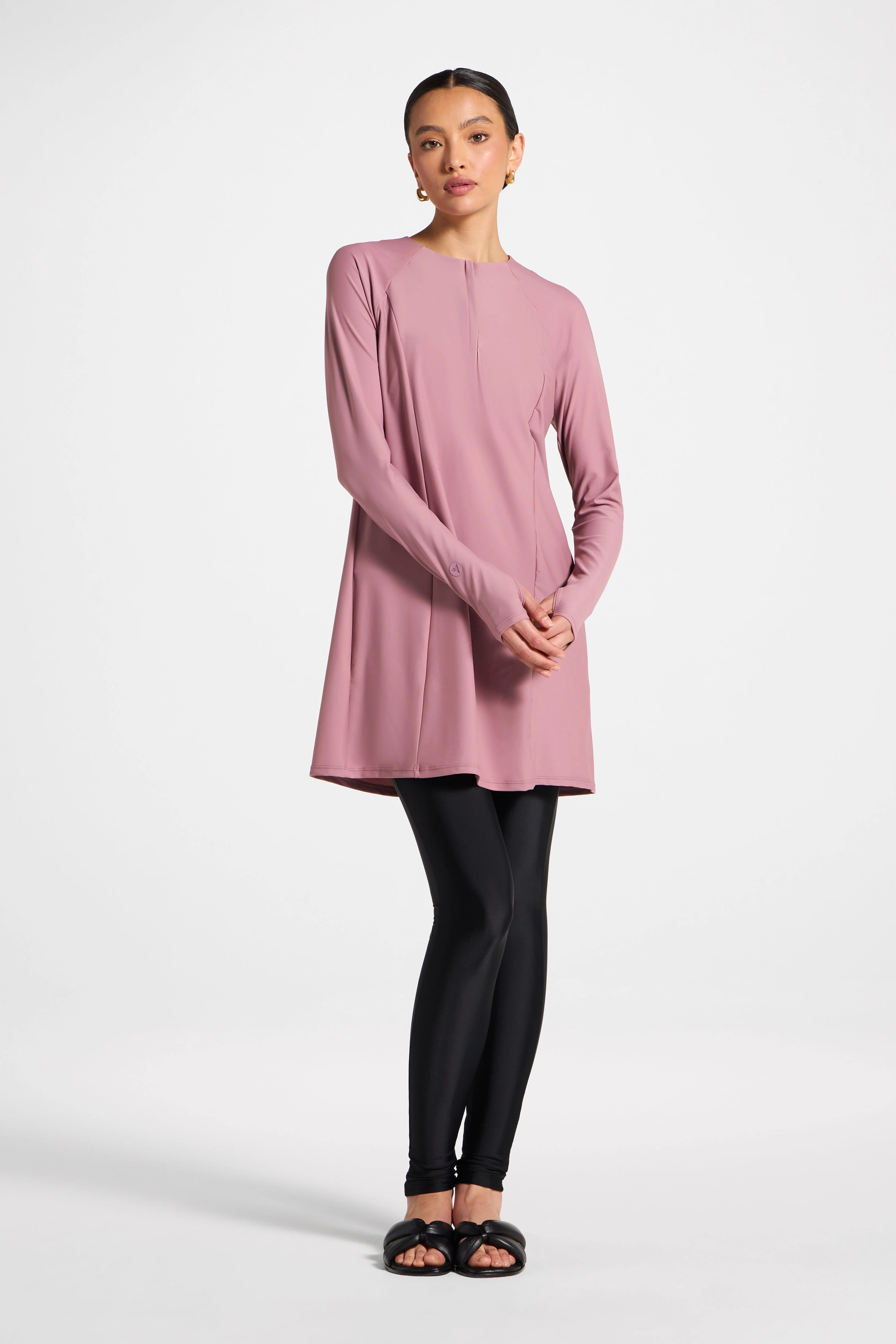 Swim Tunic - Wistful Mauve - Image 3