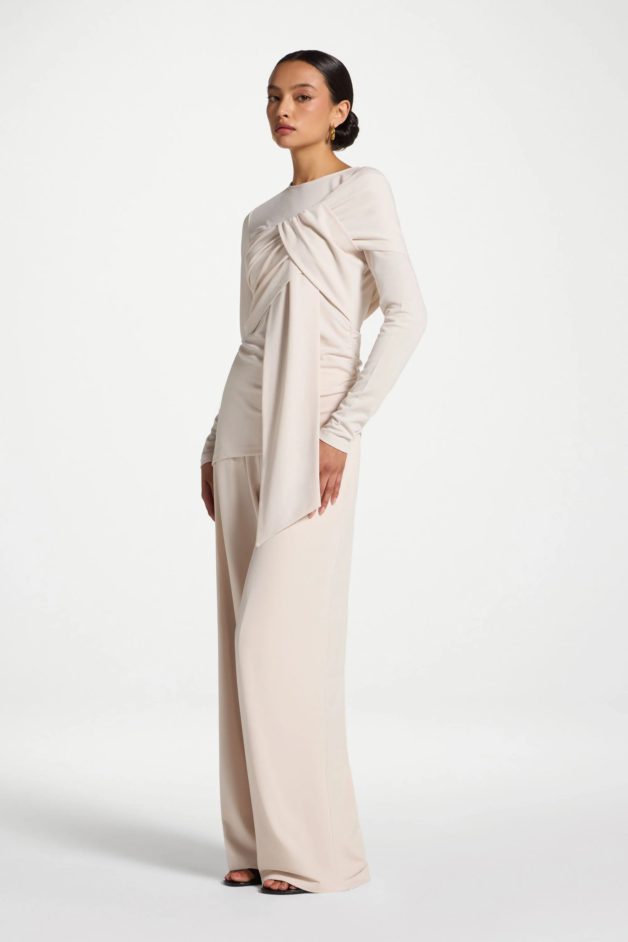 Tencel Wrap Top - Moonlight - Image 4