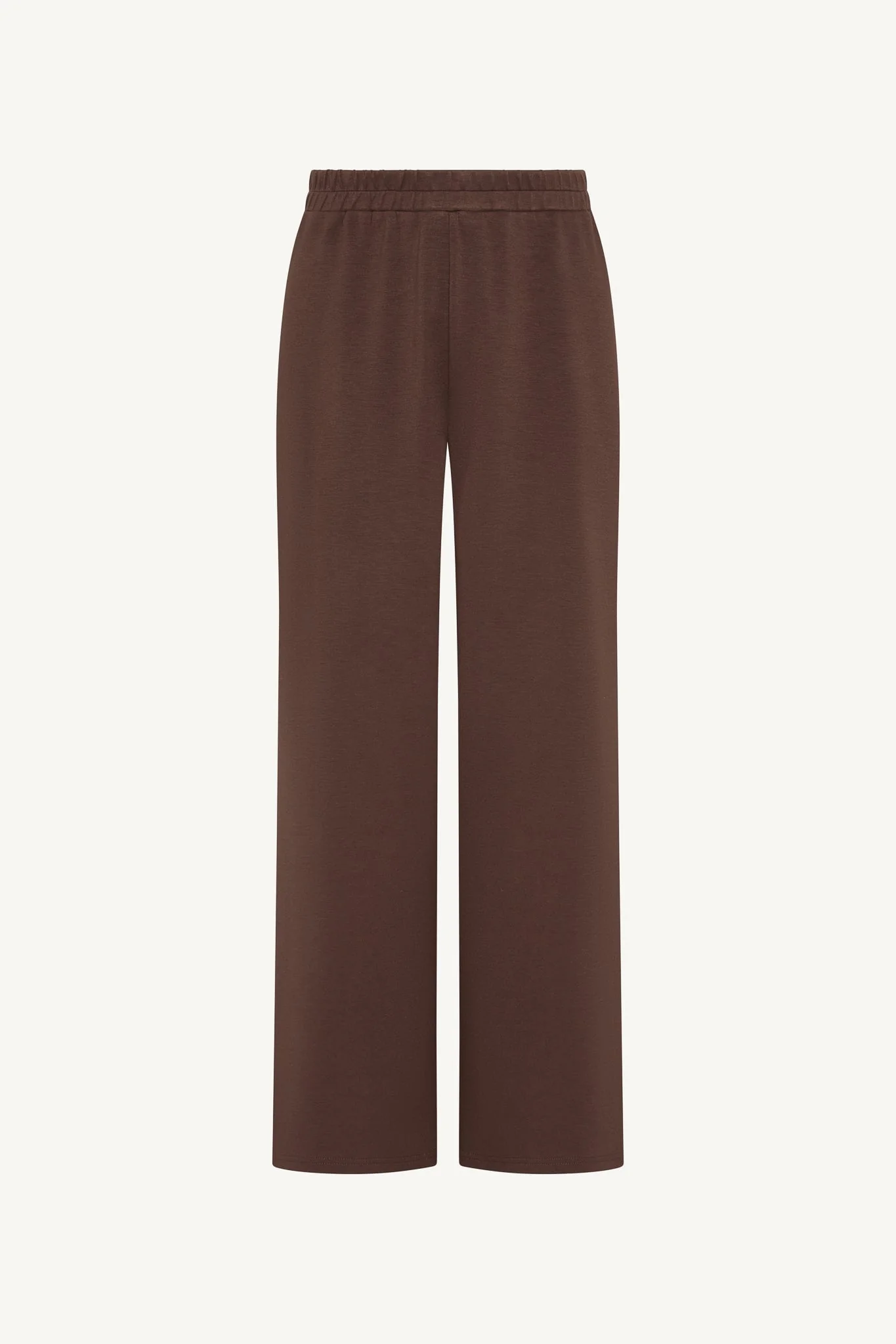 Textured Wide Leg Pants - Plum - Image 6