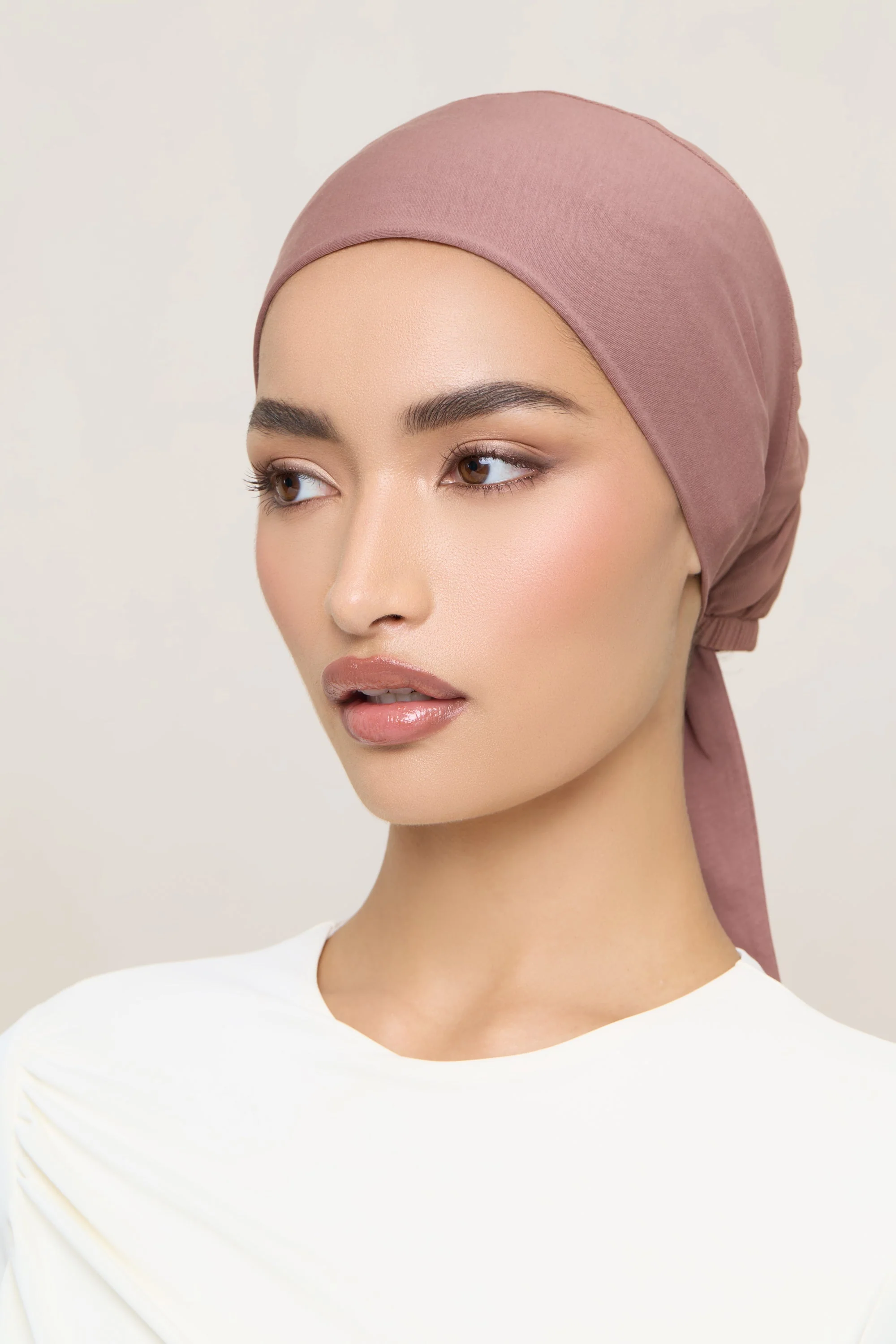 Tie Back Mesh Undercap - Nutmeg - Image 5
