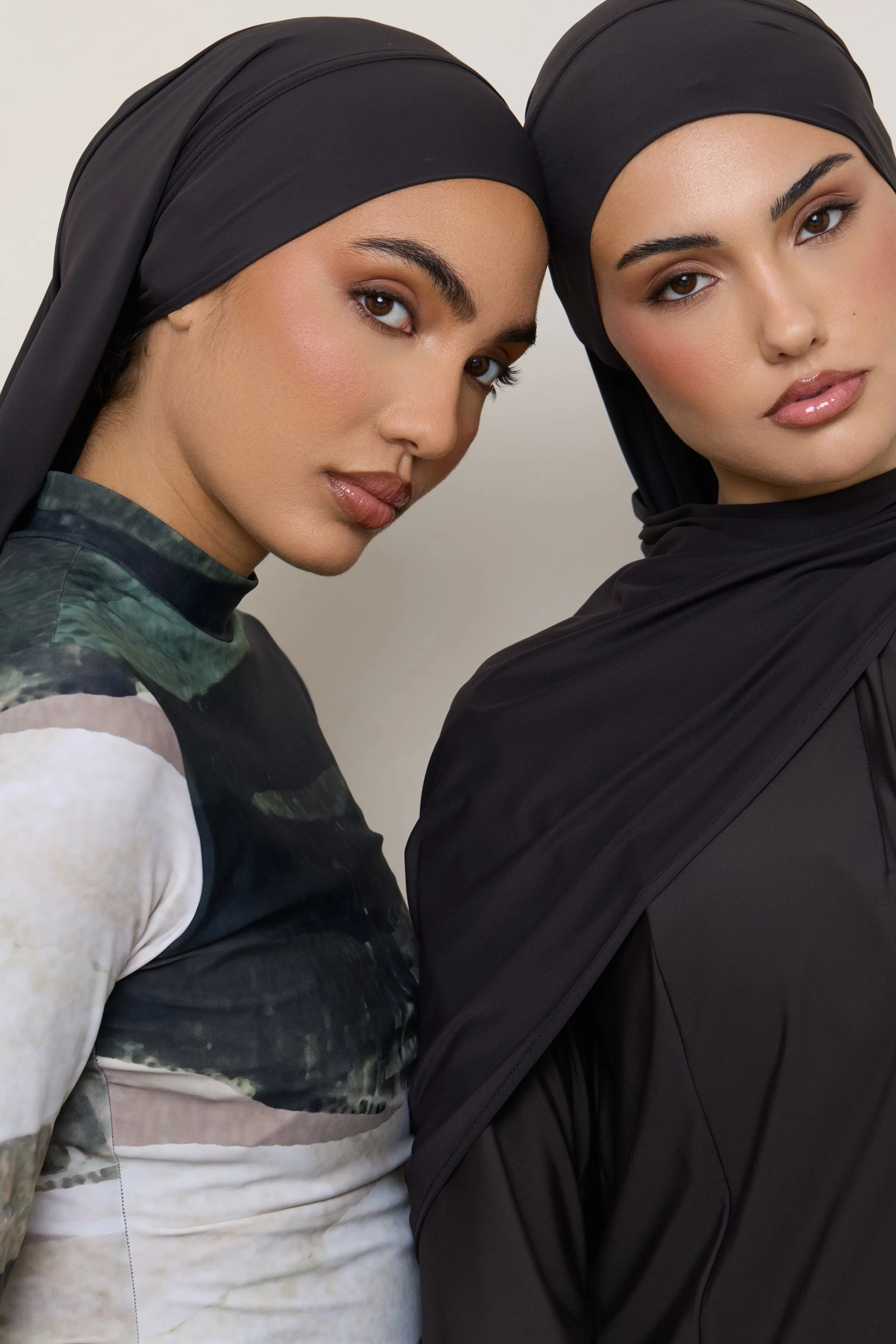 Tie Back Swim Hijab - Cove - Image 8