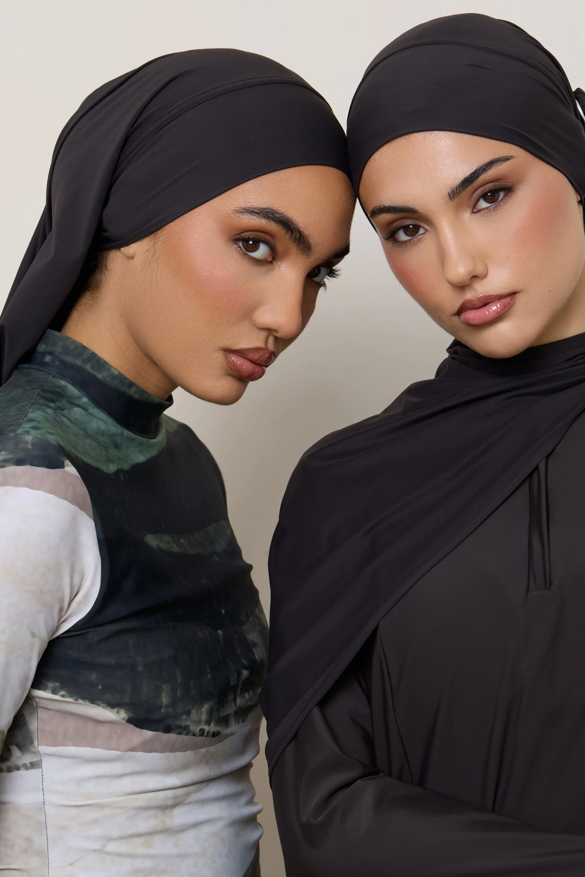 Tie Back Swim Hijab - Cove - Image 9