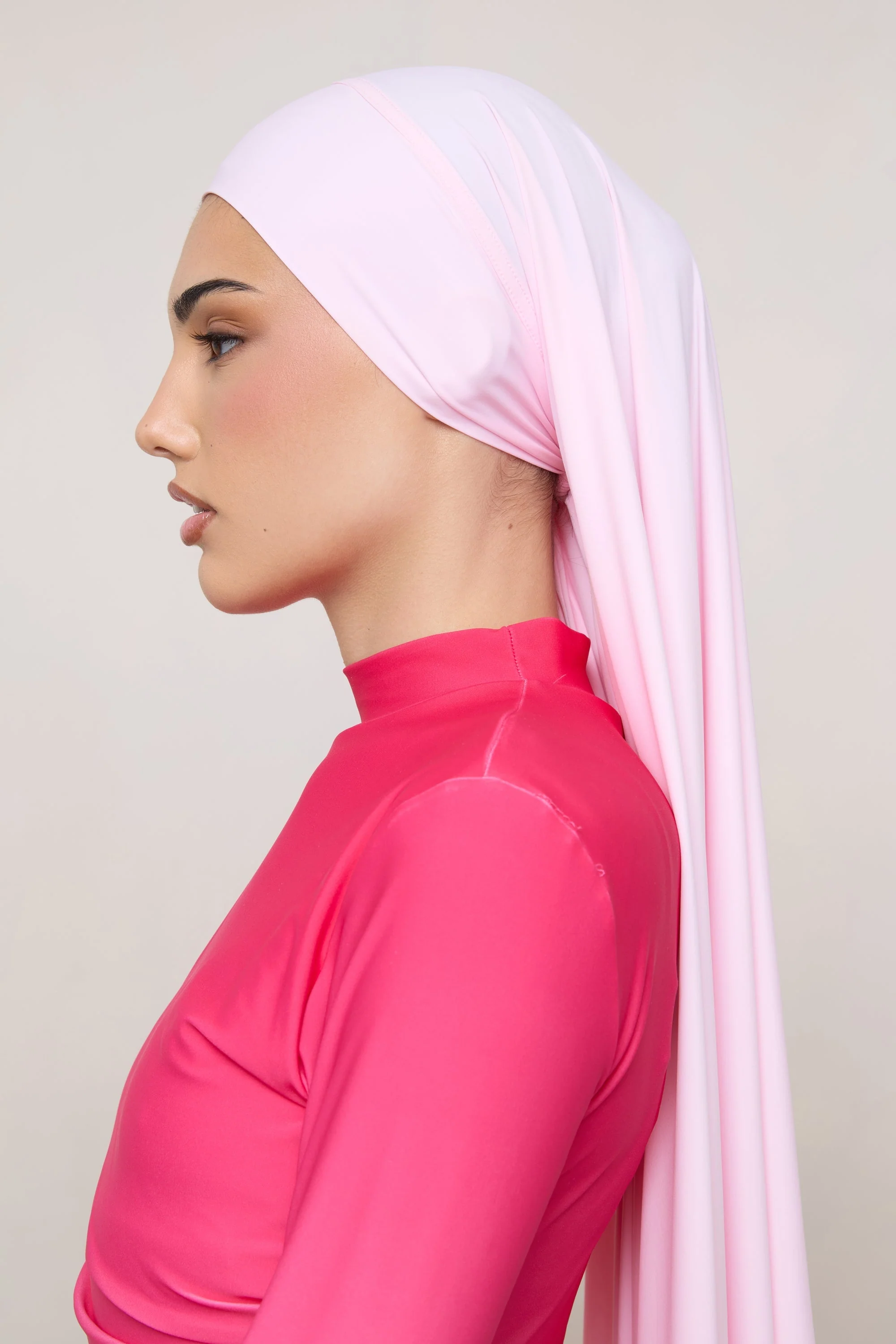 Tie Back Swim Hijab - Sunkissed - Image 3