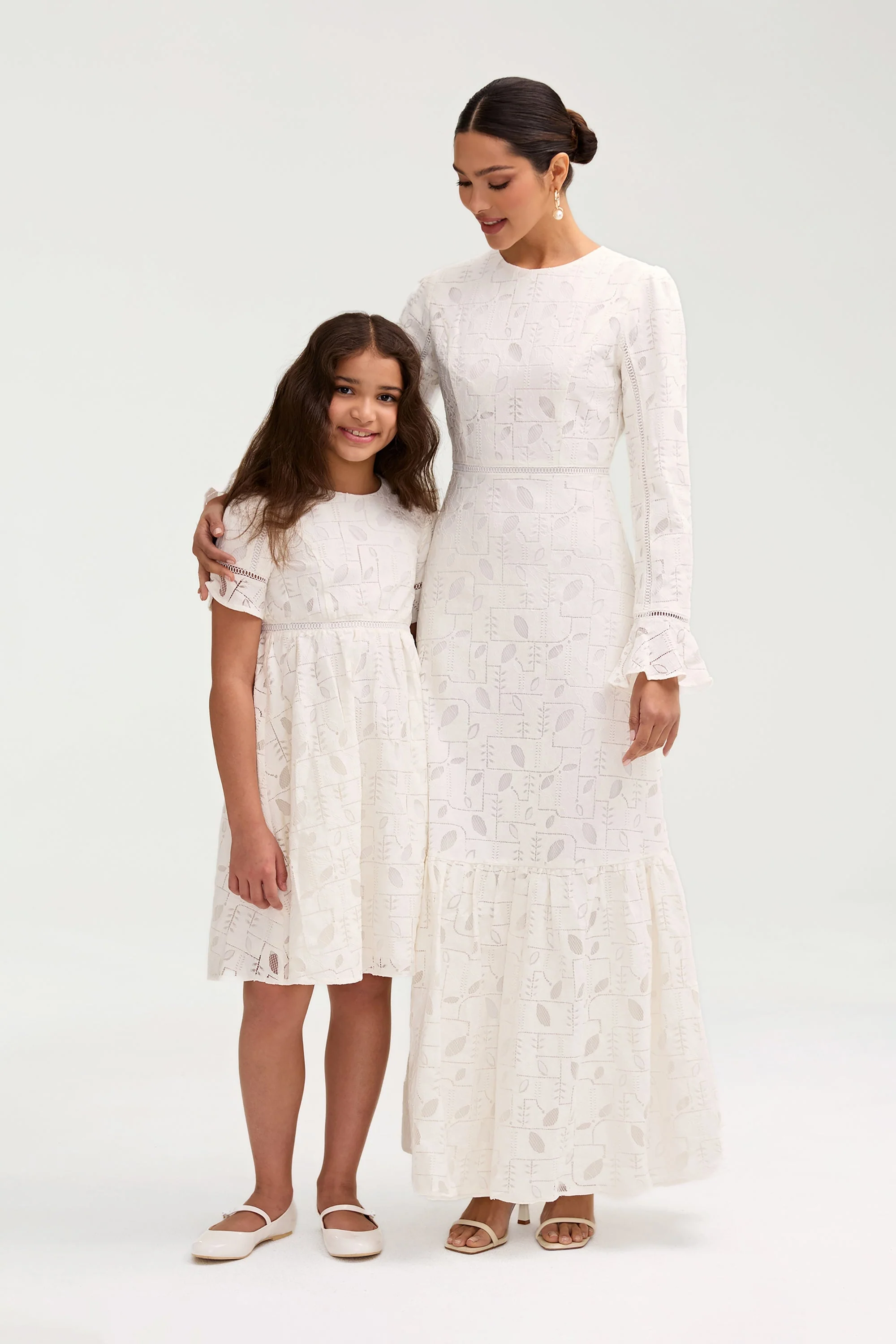 Rayaa White Lace Dress (Girls) - Image 3