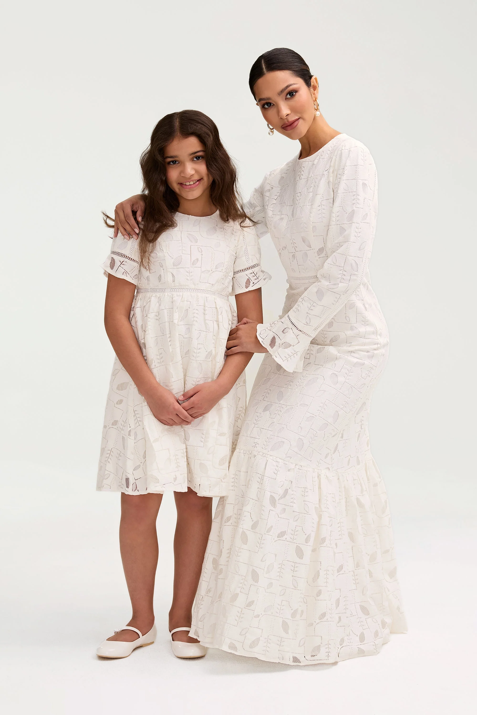 Rayaa White Lace Dress (Girls) - Image 8