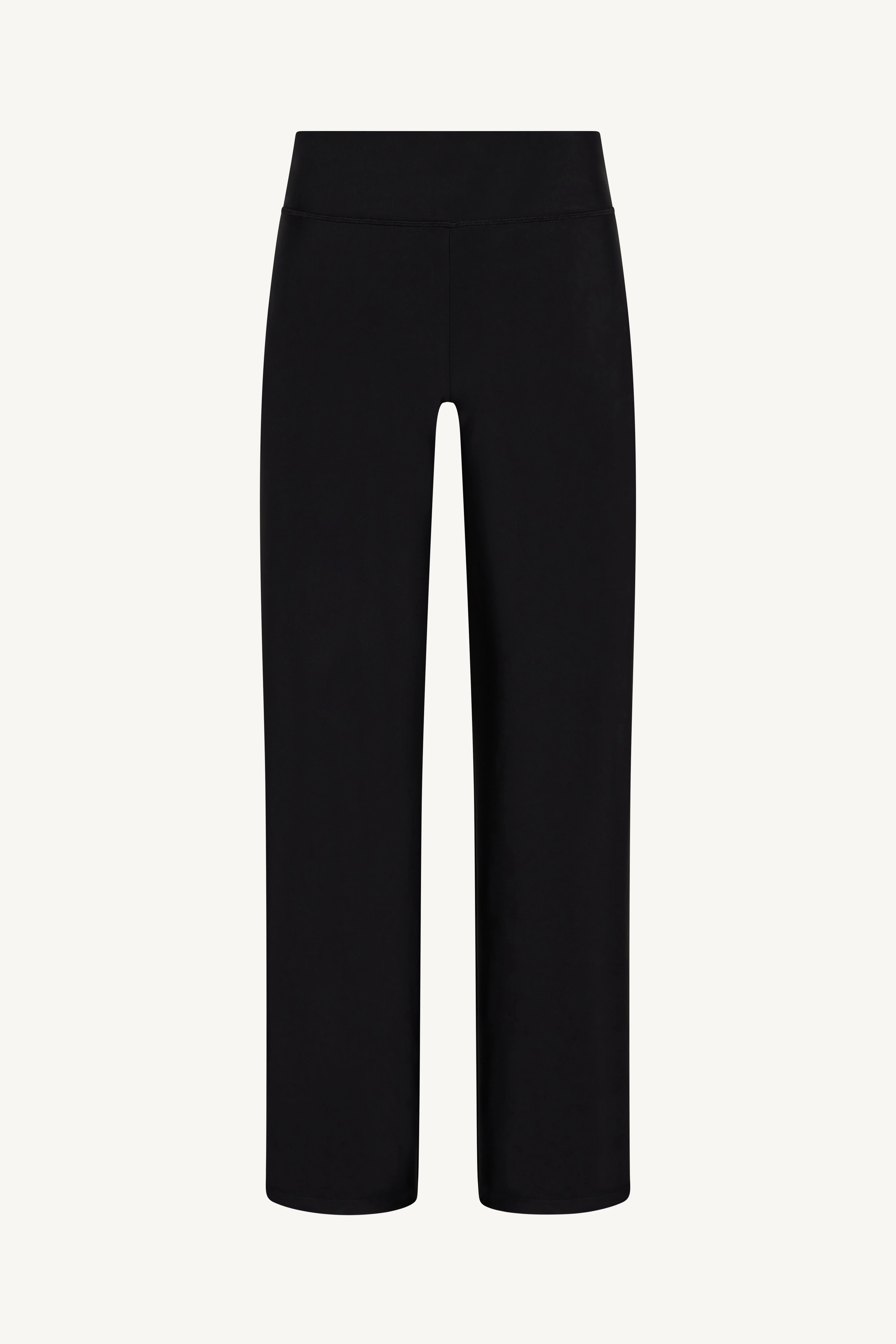 Wide Leg Swim Pants - Black - Image 8
