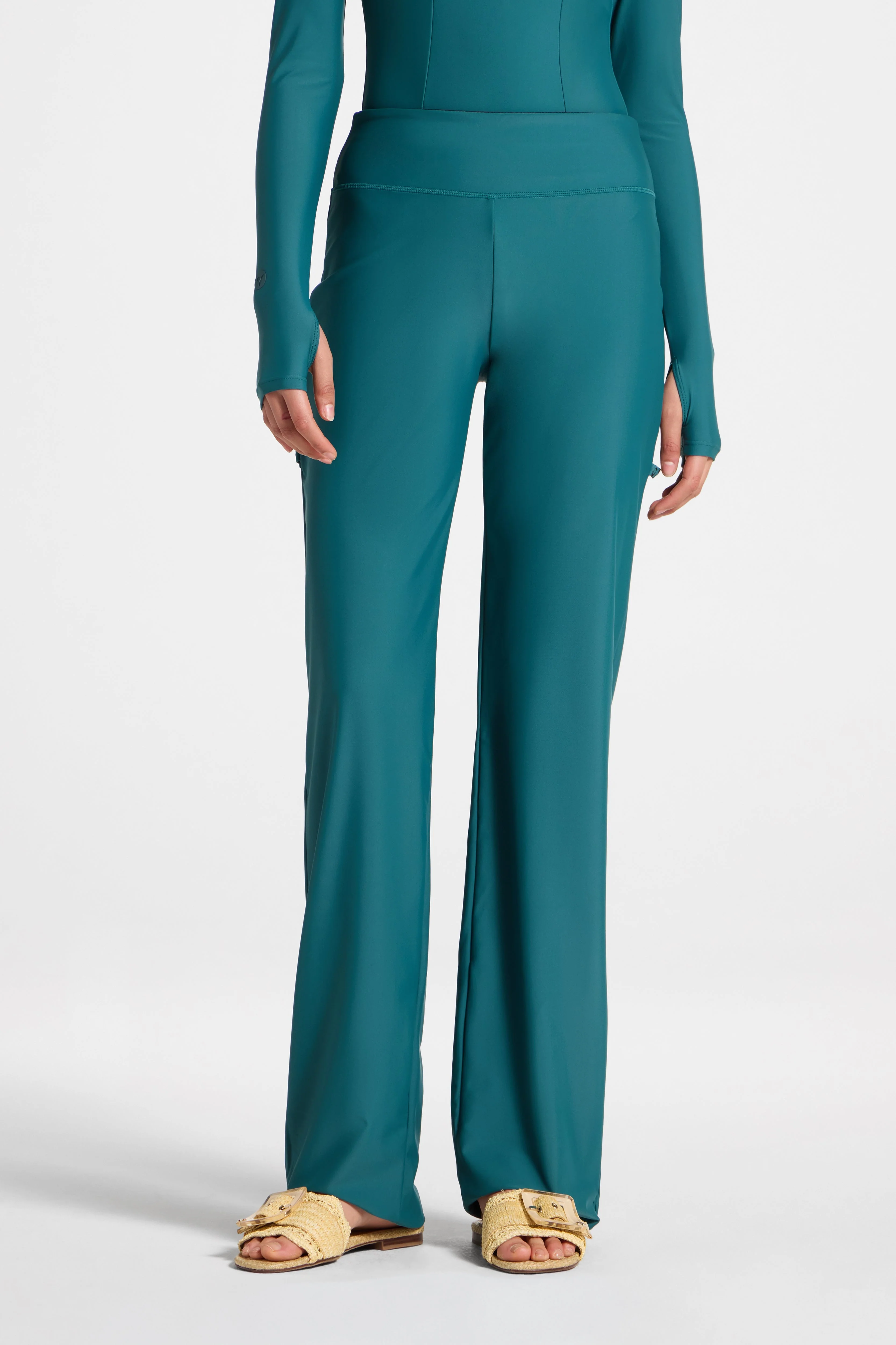 Wide Leg Swim Pants - Mediterranea - Image 2