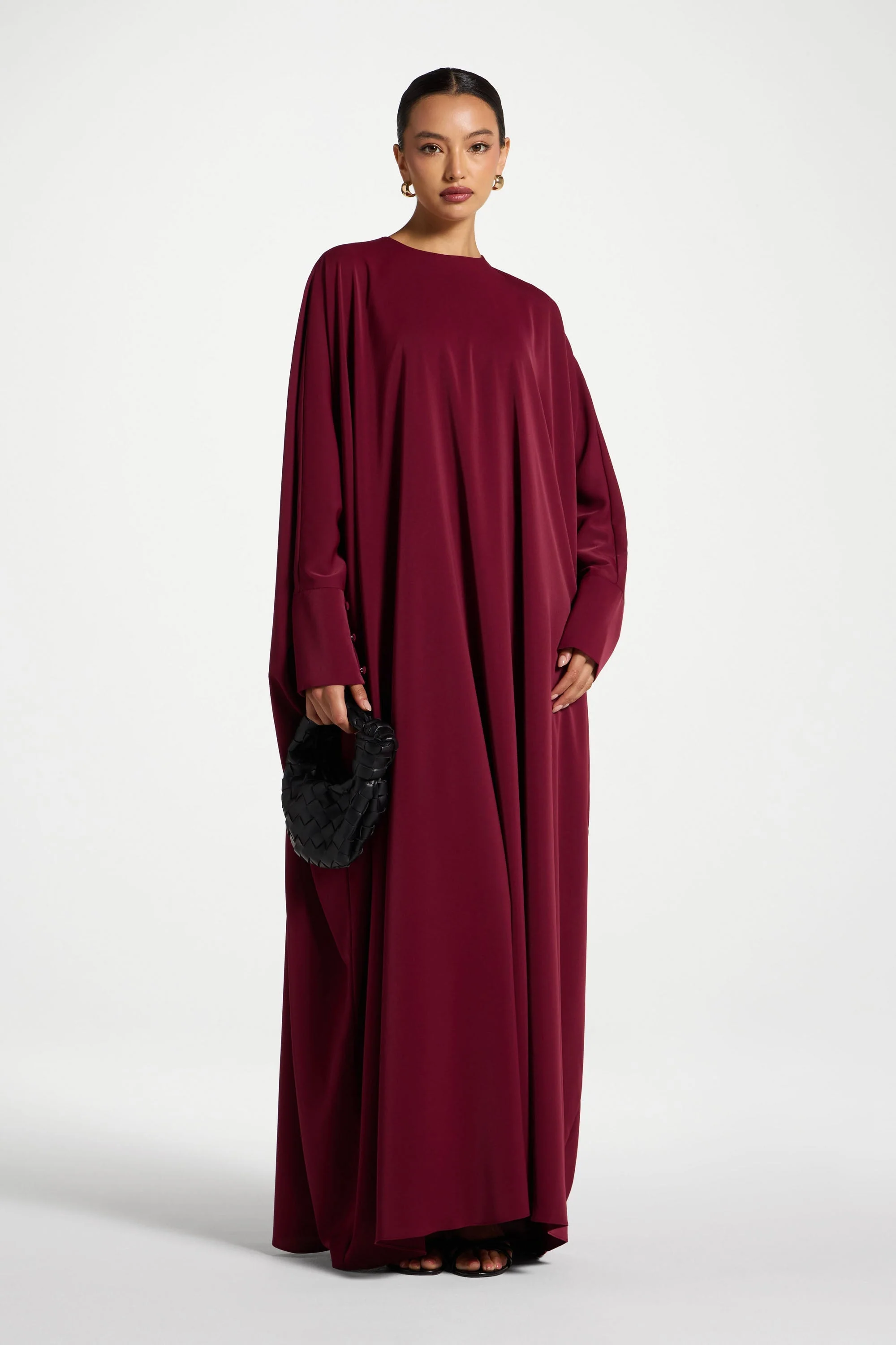 Yasmeen Abaya - Pomegranate - Image 2