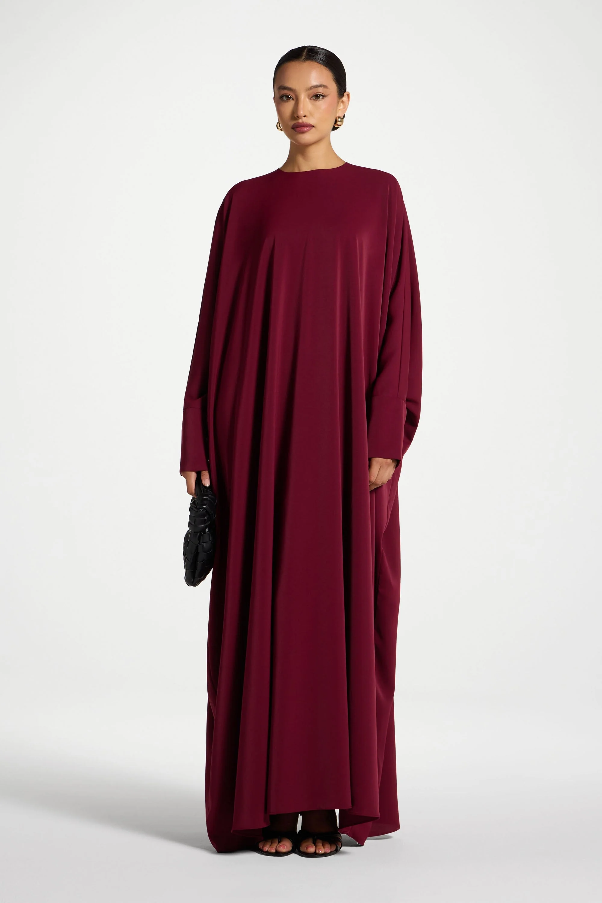 Yasmeen Abaya - Pomegranate - Image 4